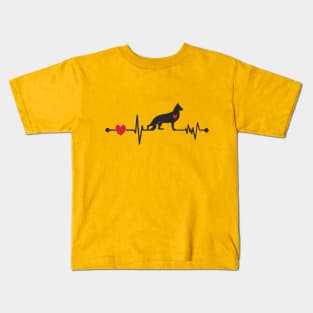 Love Your German Shepherd Kids T-Shirt